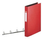 Classeur esselte carton vivida 4 anneaux standard dos 35mm coloris rouge