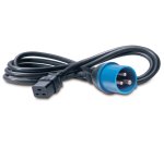 APC NetShelter - Cordon d'alim - Prises CEI309 et C19 - 50/60 Hz - 16A - 2,5m - Professionnels