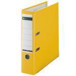 Classeur à levier 180°, A4, 8 cm, PP, jaune