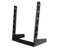 StarTech.com Rack de Bureau Noir à Cadre Ouvert 12 U 19" - Rack 2 Montants 19 Pouces