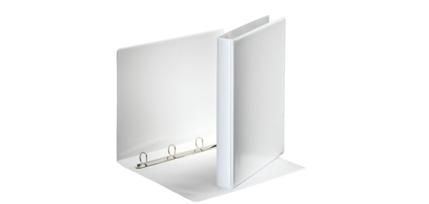 Classeur personnalisable Essentials, A4, blanc