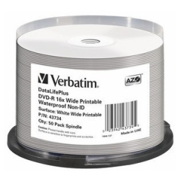 Verbatim DataLifePlus 4,7 GB DVD-R 50 pz