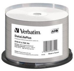 Verbatim DataLifePlus 4,7 Go DVD-R 50 pièce(s)