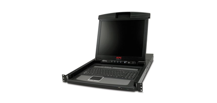APC AP5808 console a rack 43,2 cm (17") Nero