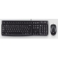 Logitech Desktop MK120 teclado Ratón incluido USB QWERTY Portugués Negro