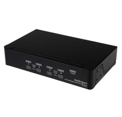 StarTech.com Commutateur KVM DisplayPort USB 4 ports avec audio