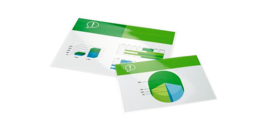 Pochettes de plastification gbc a4 100 microns boite de   100 unites