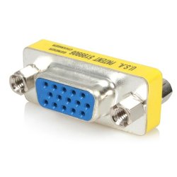 StarTech.com Changeur de genre VGA HD15 slim - Adaptateur VGA vers VGA - F/F