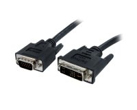 Cable Análogo de 5m DVI-A a VGA Macho a Macho para Monitor - Adaptador Analógico de Pantalla