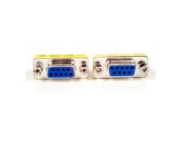 Conector Slimline Gender Changer DB9F to DB9F