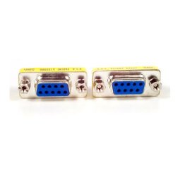 Conector Slimline Gender Changer DB9F to DB9F