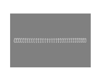 Dorsi spirale - metallo - 34 anelli passo 3:1 - 6,3 mm - bianco - GBC - scatola 100 pezzi