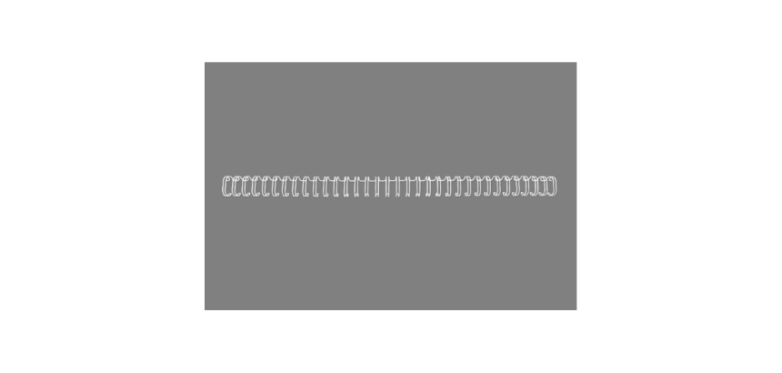 GBC Wire spines 3:1 NO6 9.5mm A4
