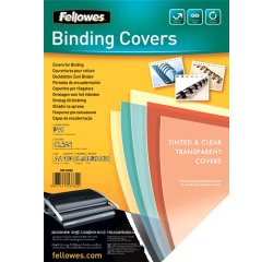 Fellowes 53762 cartellina Plastica Trasparente 100 pz