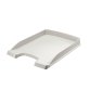 Corbeille courrier Plus Slim. Petite capacité. Dim (lxhxp) : 25,5x3,5x35,7 cm. Coloris gris.