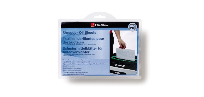 Rexel Shredder Oil Sheets (pack of 20)