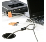 DELL 461-10053 cable antirrobo Acero inoxidable 2,2 m