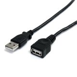 StarTech.com USBEXTAA10BK USB Kabel 3 m USB 2.0 USB A Schwarz