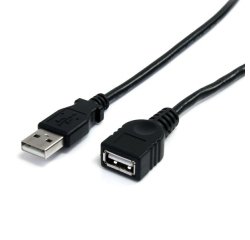 StarTech.com USBEXTAA10BK cavo USB USB 2.0 3 m USB A Nero