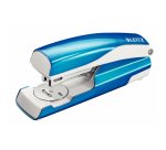 Agrafeuse leitz wow métal 40x58x145mm 30 feuilles agrafes 24/6 et 26/6 coloris turquoise