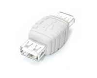 StarTech.com Adaptador Conversor Cambiador de Género Gender Changer USB A - Hembra a Hembra - Blanco