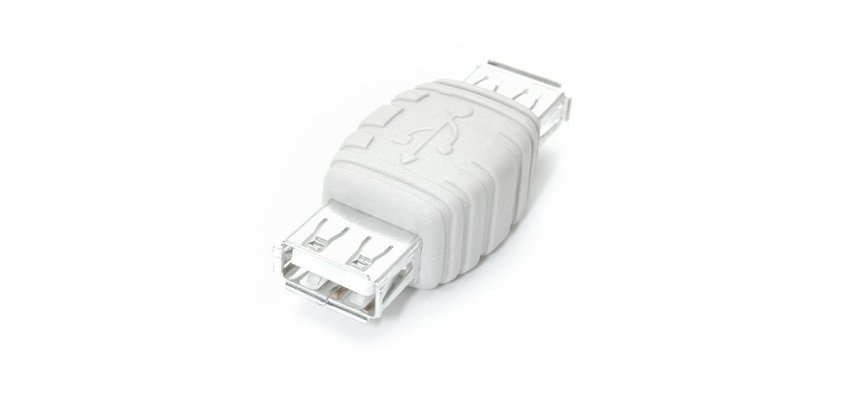 StarTech.com Changeur de genre USB - Adaptateur USB A vers A - F/F - Blanc