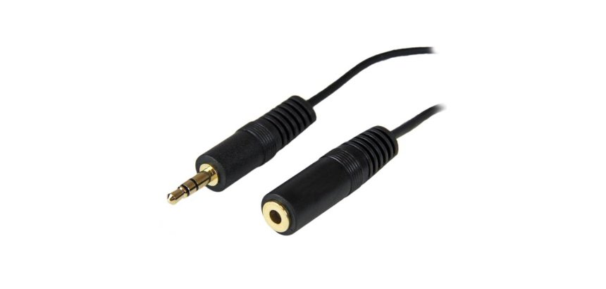 StarTech.com Câble d'extension audio pour enceinte PC de 3,6m - Rallonge audio 3,5mm - M/F
