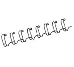 Reliure métallique fellowes relieur pas 3:1 34 boucles a4 1/2 in diamètre 12.7mm coloris noir boîte 100 unités