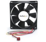 StarTech.com Ventilateur PC à Double Roulement à Billes - Alimentation TX3 - 80 mm