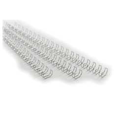 GBC Spirali metalliche MultiBind argento 10 mm (100)