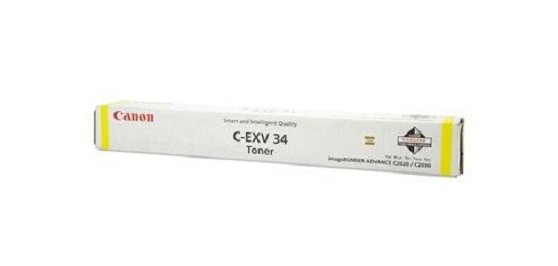 Canon C-EXV 34 Cartouche de toner 1 pièce(s) Original Jaune