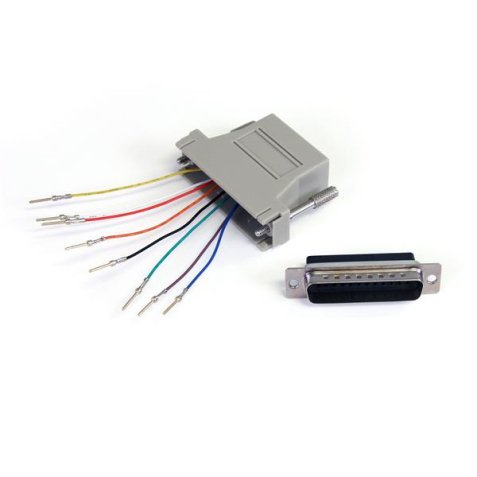 StarTech.com GC258MF changeur de genre de câble DB-25 RJ-45 Gris