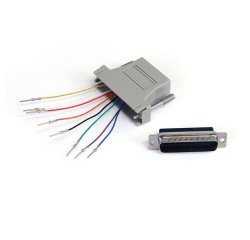StarTech.com GC258MF changeur de genre de câble DB-25 RJ-45 Gris