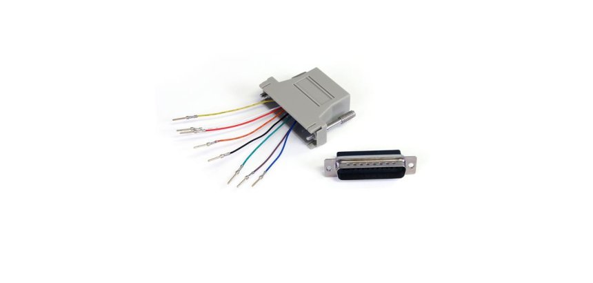 StarTech.com GC258MF changeur de genre de câble DB-25 RJ-45 Gris