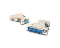 Adaptador de cable serie DB9 a DB25 - H/M