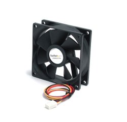 StarTech.com Ventilateur PC Silencieux à Double Roulement à Billes - Alimentation TX3 - 80 mm