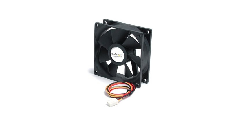 StarTech.com Ventilateur PC Silencieux à Double Roulement à Billes - Alimentation TX3 - 80 mm