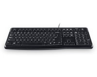 Logitech Keyboard K120 for Business teclado Universal USB QWERTZ Checa Negro