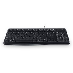 Logitech Keyboard K120 for Business teclado Universal USB QWERTZ Checa Negro