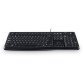 Logitech Keyboard K120 for Business teclado Universal USB QWERTZ Checa Negro