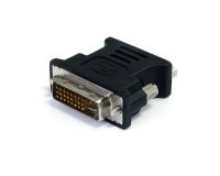 Adaptador Conversor DVI-I a VGA - DVI-I Macho - HD15 Hembra - Negro