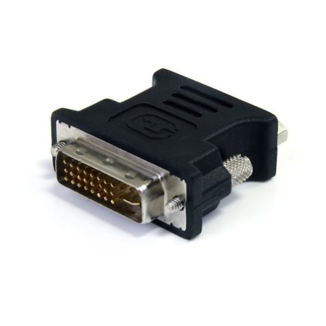 Adaptador Conversor DVI-I a VGA - DVI-I Macho - HD15 Hembra - Negro