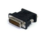 Adaptador Conversor DVI-I a VGA - DVI-I Macho - HD15 Hembra - Negro