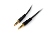 Cable de 3m Delgado de Audio Estéreo de 3,5mm - Macho a Macho
