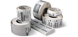 Caja de 12 rollos de Etiquetas para impresora autoadhesiva 5,7 x 1,9 cm Zebra Z-Select 2000D Blanco