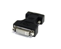 Adaptador Conversor DVI-I a VGA - DVI-I Hembra - HD15 Macho - Negro