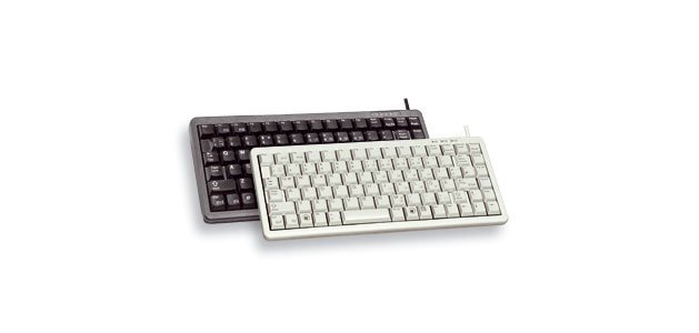 CHERRY Compact keyboard, Combo (USB + PS/2), ES teclado Oficina USB + PS/2 QWERTY Negro