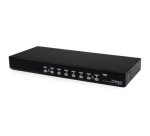 StarTech.com Switch KVM USB VGA à 8 ports avec OSD - Commutateur écran clavier souris à montage en rack 1U