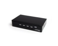 StarTech.com Répartiteur vidéo et amplificateur de signal HDMI haute vitesse à 4 ports avec audio