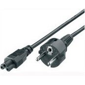 Equip 112150 Nero 1,8 m Accoppiatore C5 CEE7/4